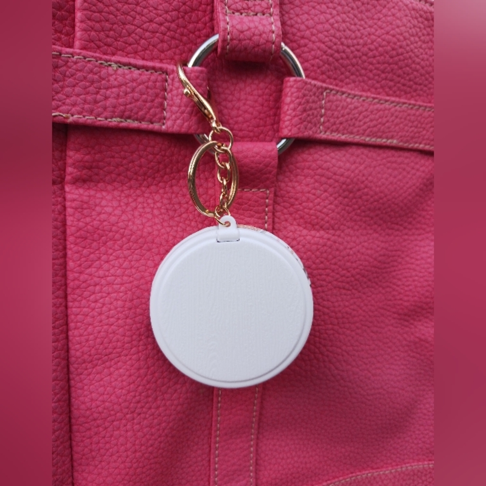 Mirror Bag Charm/Key Chain NEW - Picture 4 of 5